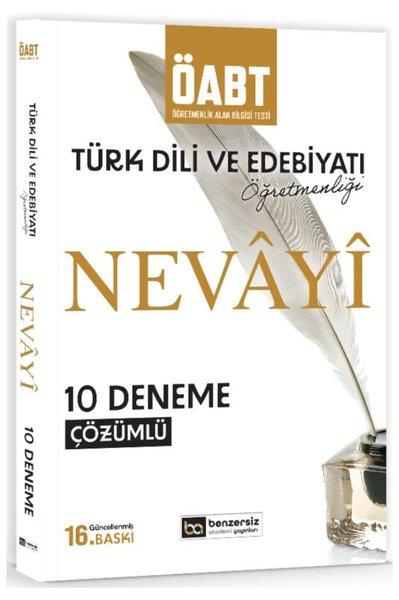 ÖABT Nevayi Türk Dili ve Edebiyatı Öğretmenliği 10 Fasikül Deneme Çözümlü | Benzersiz Akademi Yayınları (İnce Kapak)  - Resim 1
