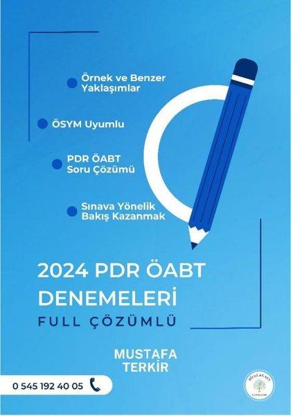 2024 PDR ÖABT Denemeleri Full Çözümlü | Bilgi Ağacı Yayınları (İnce Kapak)  - Resim 1