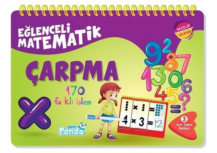 Çarpma-Eğlenceli Matematik | Mavi Panda