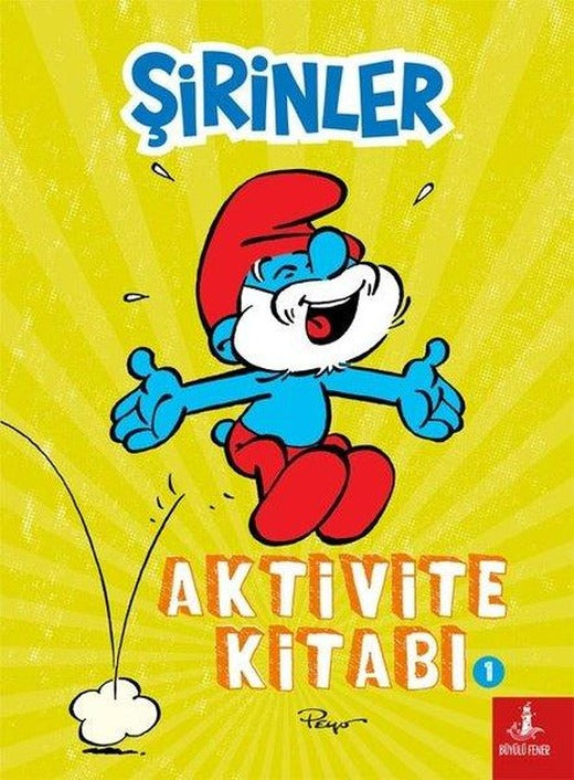 Şirinler - Aktivite Kitabı 1 | Büyülü Fener (İnce Kapak)
