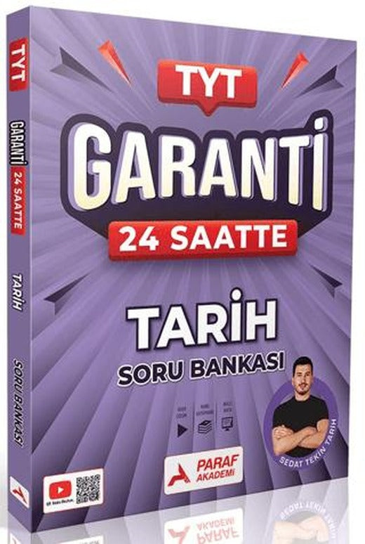TYT 24 Saatte Garanti Tarih Soru Bankası | Paraf Akademi (Ciltsiz)
