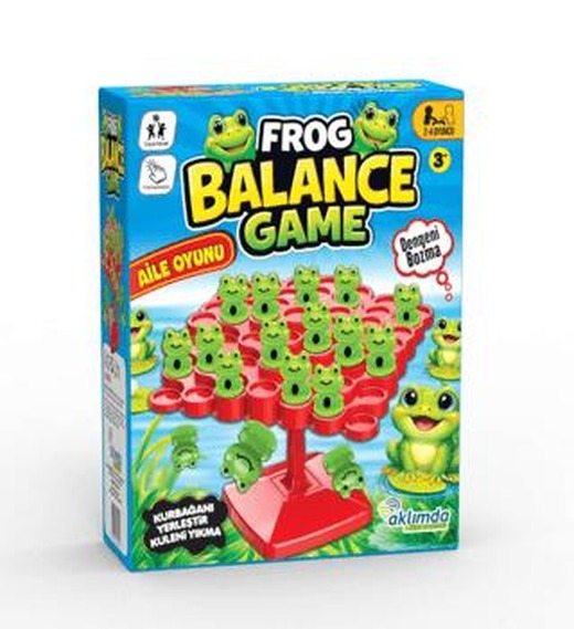 Frog Balance Game Denge Oyunu | Aklımda Zeka Oyunları