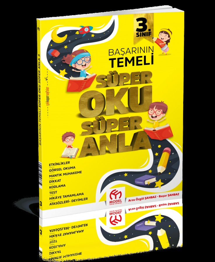 3. Sınıf Süper Oku Süper Anla | Model Eğitim Yayıncılık (Ciltsiz)