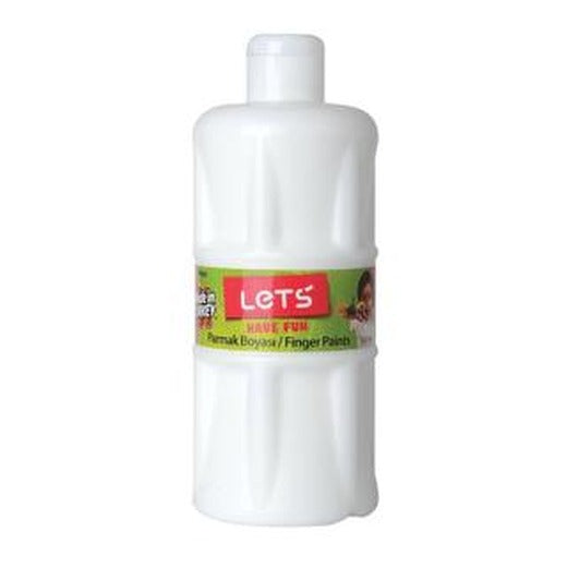 LETS Parmak Boyası 500 ml Beyaz | Lets