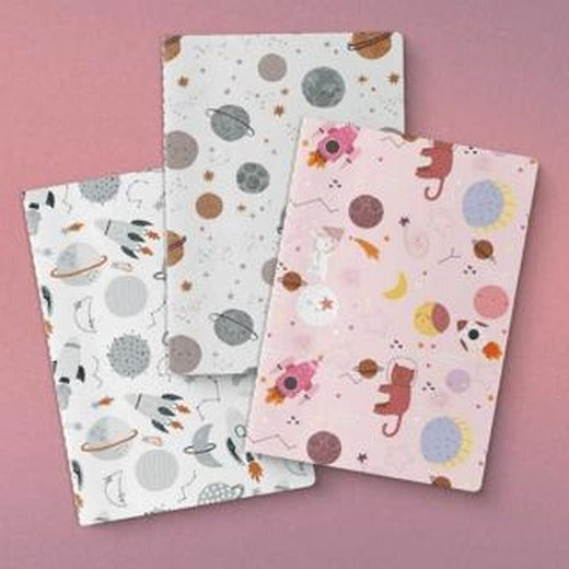 Uzay Serisi 3'lü Defter Seti | Yeşilay Yayınları