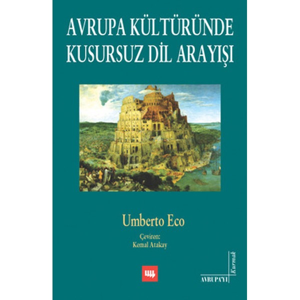 Avrupa Kültüründe Kusursuz Dil Arayışı | Literatür Yayıncılık (Ciltsiz)