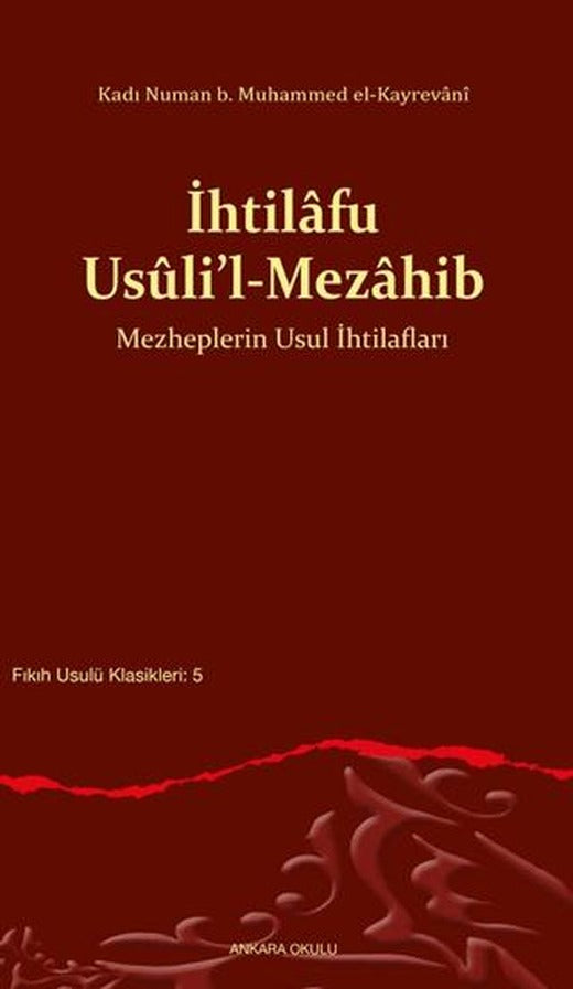 İhtilafu Usûli’l-Mezahib