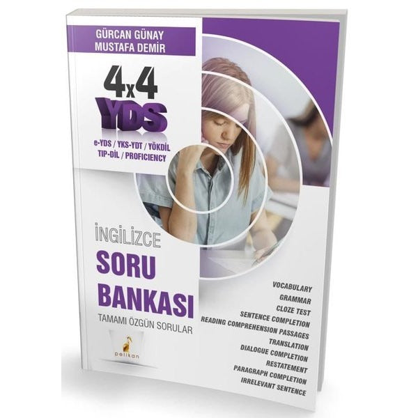 4x4 YDS İngilizce Soru Bankası - Tamamı Özgün Sorular
