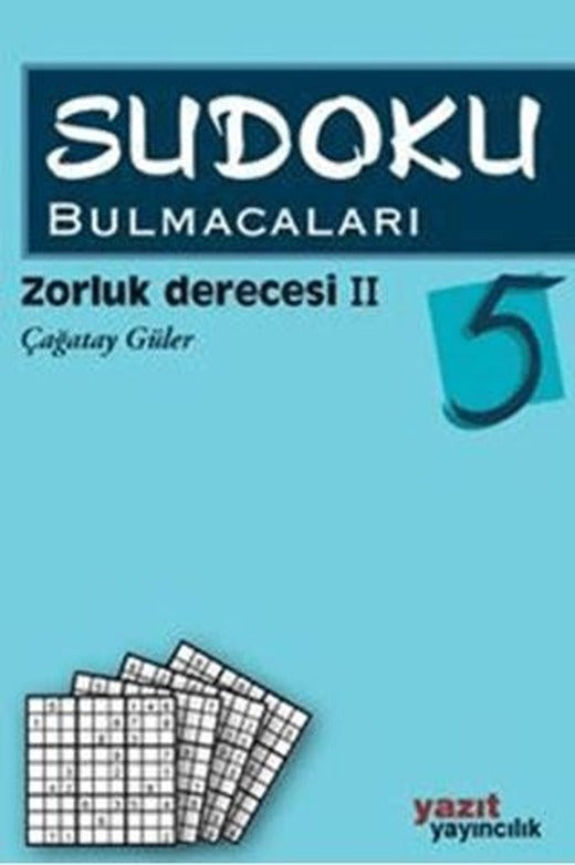Sudoku Bulmacaları 5 | Yazıt Yayıncılık (Ciltsiz)