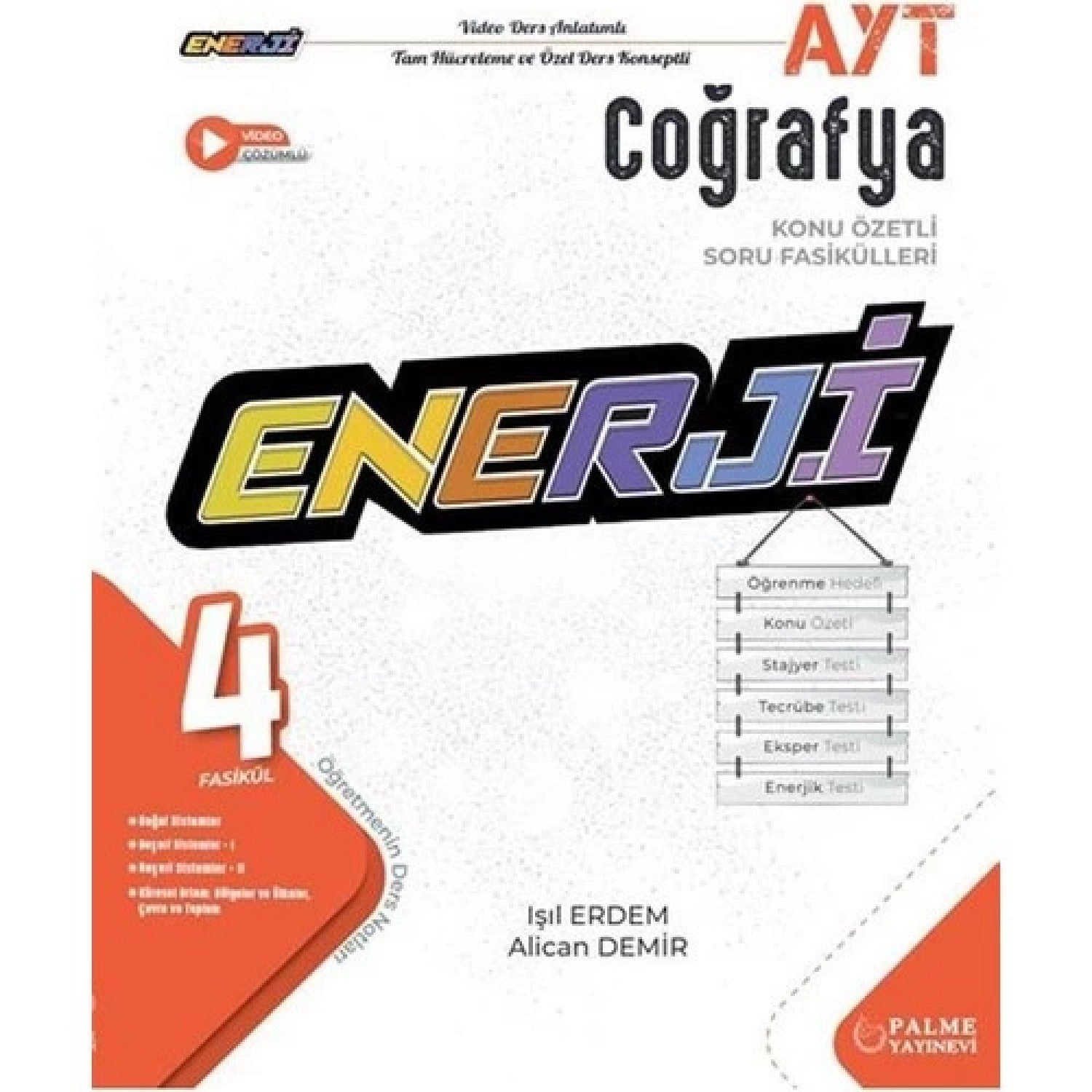 AYT Enerji Coğrafya Konu Özetli Soru Fasikülleri