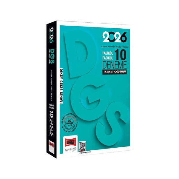 2026 DGS Sayısal-Sözel Yetenek Tamamı Çözümlü 10 Deneme