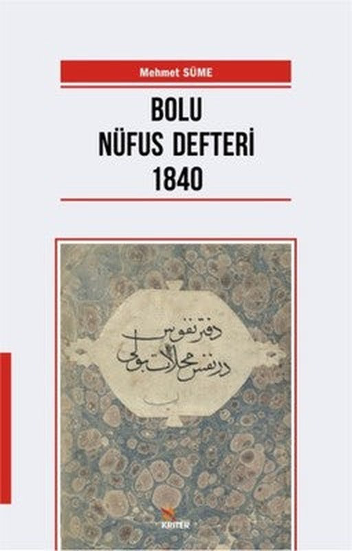 Bolu Nüfus Defteri 1840 | Kriter