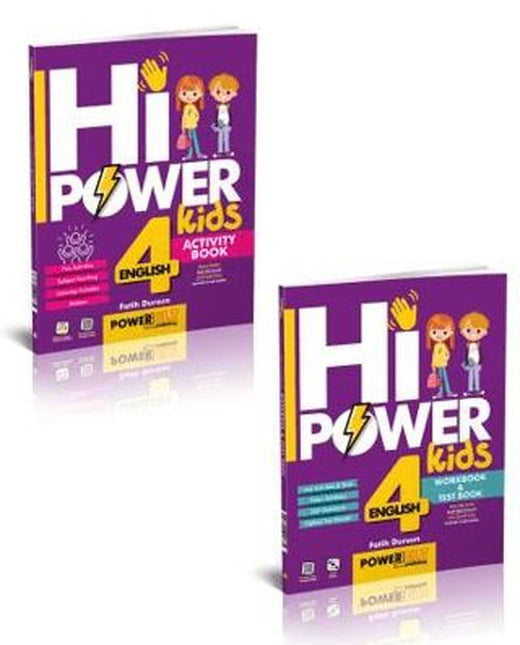 4. Sınıf Hi! Power Kids İngilizce Set | Model Eğitim Yayıncılık (Ciltsiz)