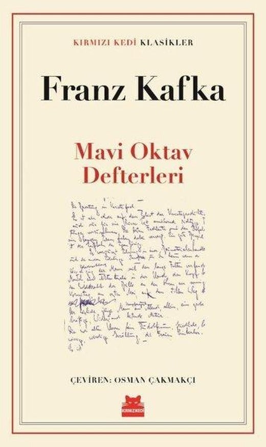 Mavi Oktav Defterleri | Kırmızı Kedi (İnce Kapak)