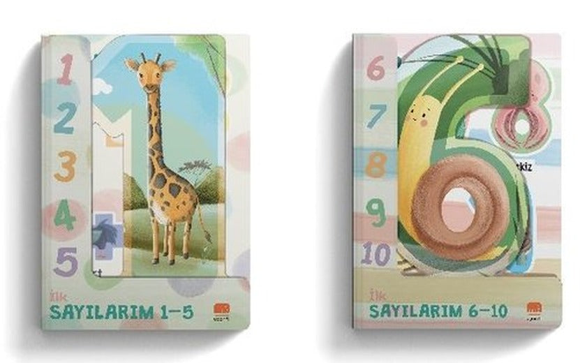 İlk Sayılarım Seti - 2 Kitap Takım | Uçan Fil