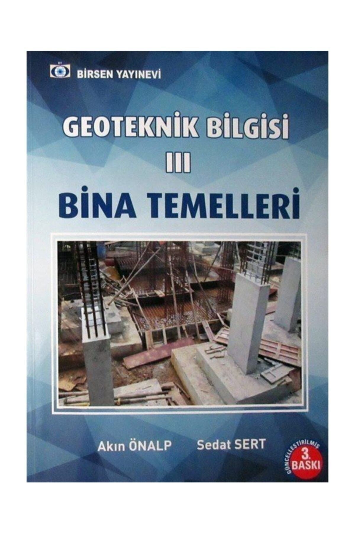 Geoteknik Bilgisi 3 Bina Temelleri