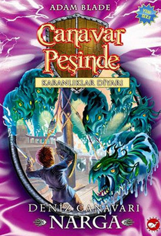 Canavar Peşinde 15 - Deniz Canavarı Narga | Beyaz Balina Yayınları
