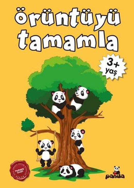 3+ Yaş Örüntüyü Tamamla - Pedagog Onaylı | Panda