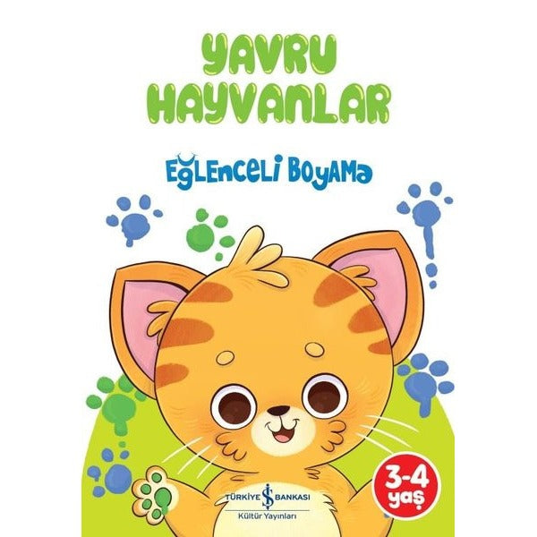 Yavru Hayvanlar - Eğlenceli Boyama | İş Bankası Kültür Yayınları