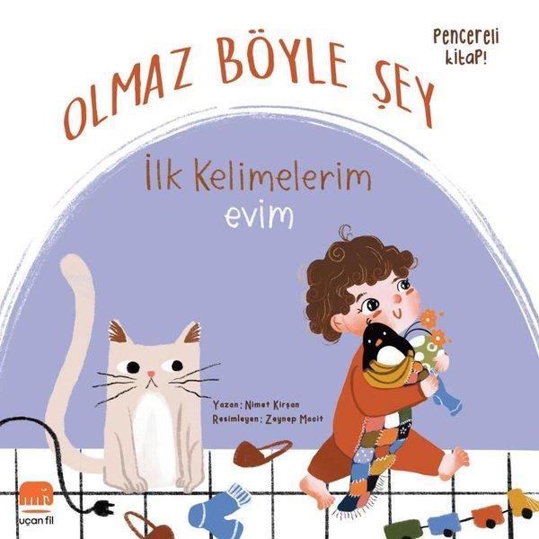 Olmaz Böyle Şey - İlk Kelimelerim Evim | Uçan Fil (İnce Kapak)  - Resim 1