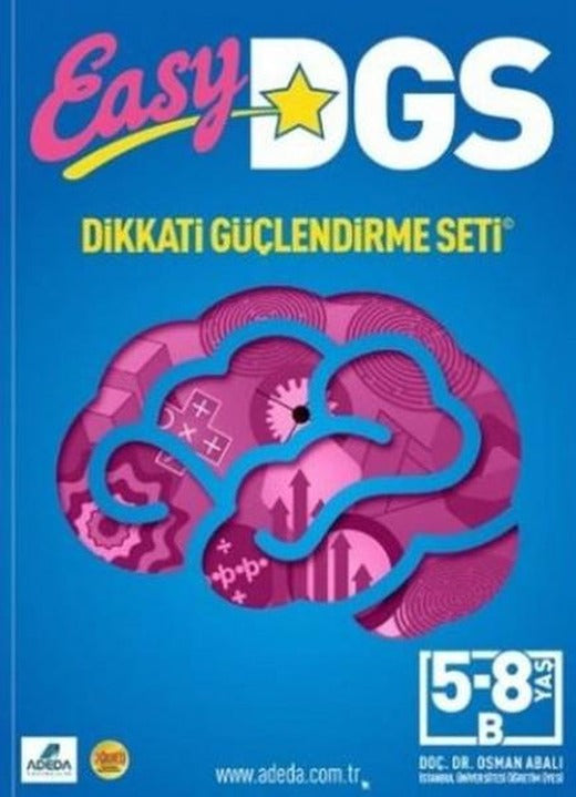 Easy Dikkati Güçlendirme Seti 5-8 Yaş | Adeda (İnce Kapak)