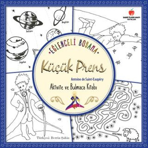 Eğlenceli Boyama - Küçük Prens | Sabri Ülker Vakfı Yayınları (Ciltsiz)