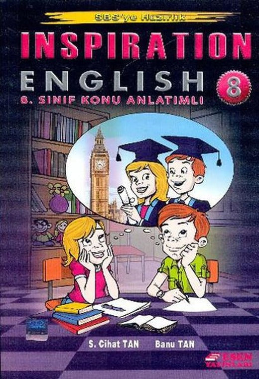Esen 8. Sınıf İngilizce Konu Anlatımlı | Esen Yayıncılık - Eğitim - Eğitim Dizisi (İnce Kapak)