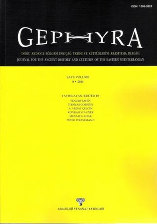 GEPHYRA Sayı 8 / Volume 8 - 2011 | Gephyra (Ciltsiz)