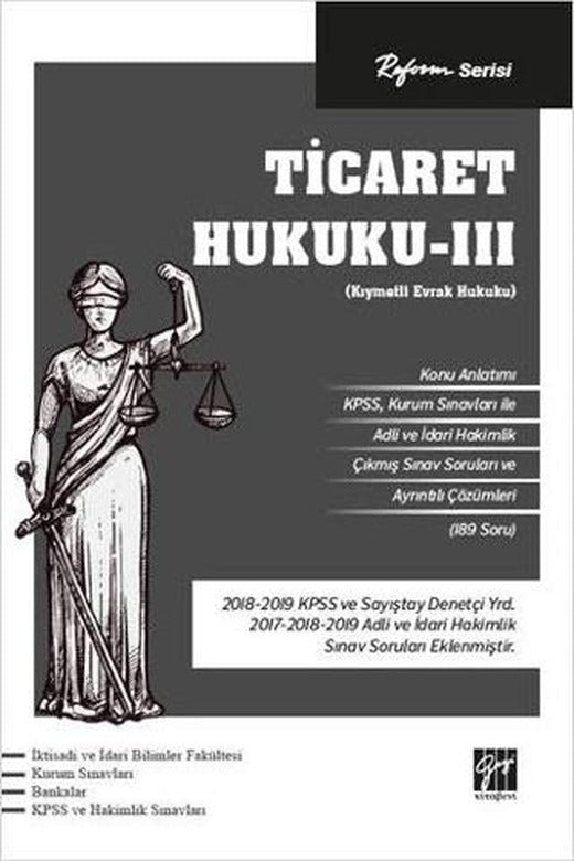 Reform Serisi Ticaret Hukuku - 3