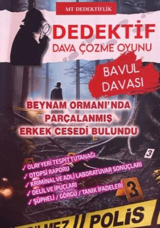 Dedektif Dava Çözme Oyunu - Bavul Davası | MT Dedektiflik (Ciltsiz)