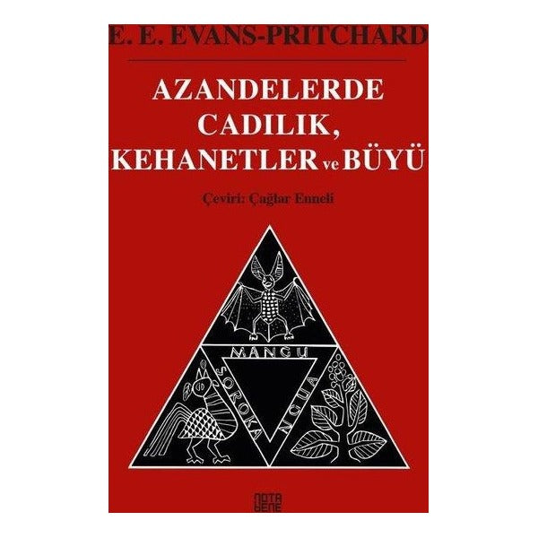 Azandelerde Cadılık Kehanetler ve Büyü | Nota Bene Yayınları (İnce Kapak)