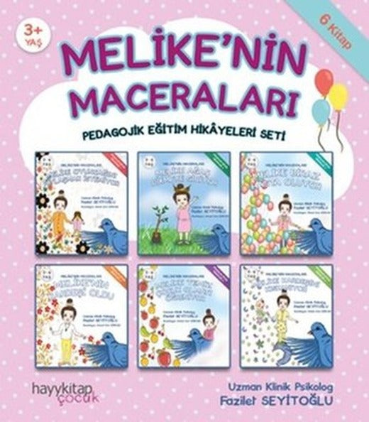 Melikenin Maceraları 6lı Pedagojik Eğitim Hikyeleri Seti-6 Kitap Takım | Hayy Kitap