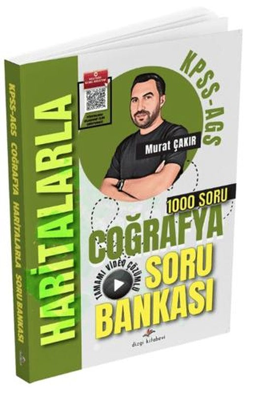 2026 KPSS MEB AGS Haritalarla Coğrafya Tamamı Video Çözümlü Soru Bankası