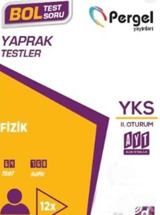 AYT Fizik Kutu Test | Pergel Yayınları (Ciltsiz)