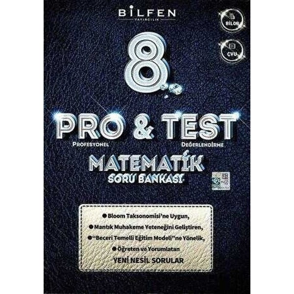8.Sınıf Pro&Test Matematik Soru Bankası