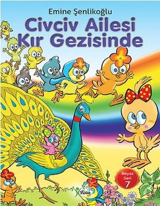 Civciv Ailesi Kır Gezisinde-Beyaz Seri 7 | Fidan