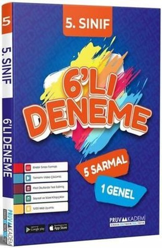 5. Sınıf Tüm Dersler 6'lı Deneme | Pruva Akademi