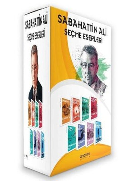 Sabahattin Ali Seçme Eserleri Seti - 8 Kitap Takım | Anonim Yayınları