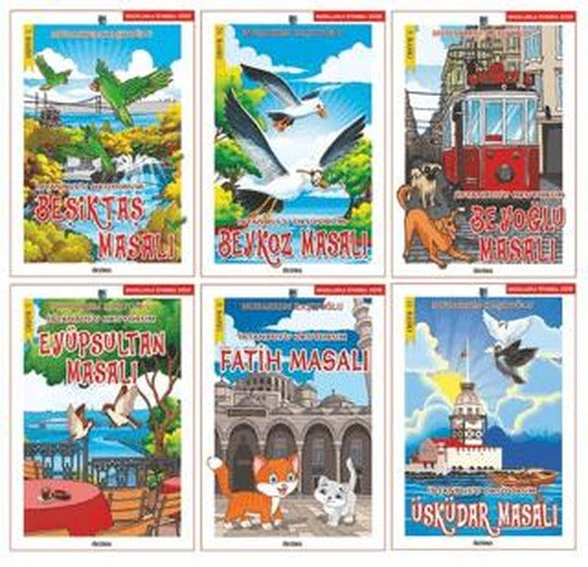 Masallarla İstanbul Dizisi (6 Kitap Kutulu)