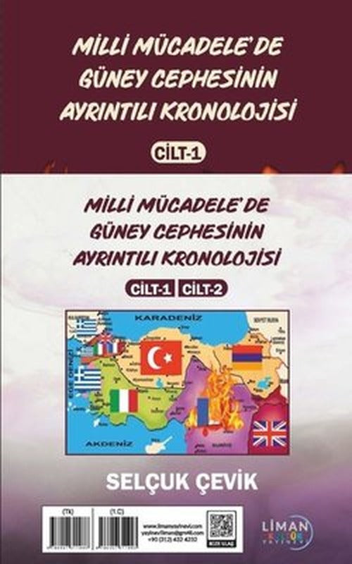 Milli Mücadele'de Güney Cephesinin Ayrıntılı Kronolojisi Seti - 2 Kitap Takım | Liman Kültür Yayınevi (İnce Kapak)