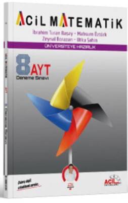 AYT Matematik 8 li Deneme Sınavı - Kolektif kitap kapağı