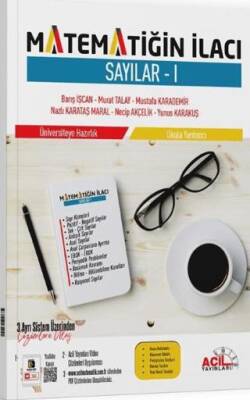 Matematiğin İlacı TYT Acil Matematik Sayılar 1 Acil Yayınları - Kolektif kitap kapağı