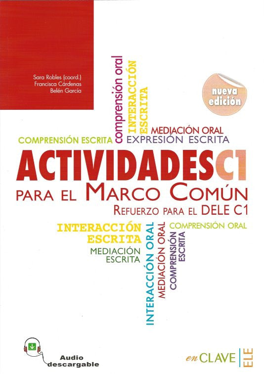 Actividades C1 para el Marco Común +Audio descargable (nueva edición) - Sara Robles kitap kapağı