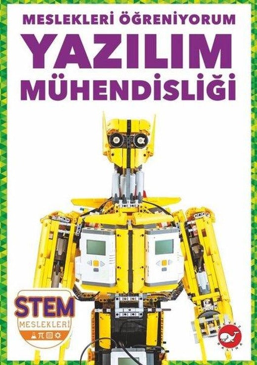 Yazılım Mühendisliği - Meslekleri Öğreniyorum - STEM Meslekleri | Beyaz Balina Yayınları (İnce Kapak)