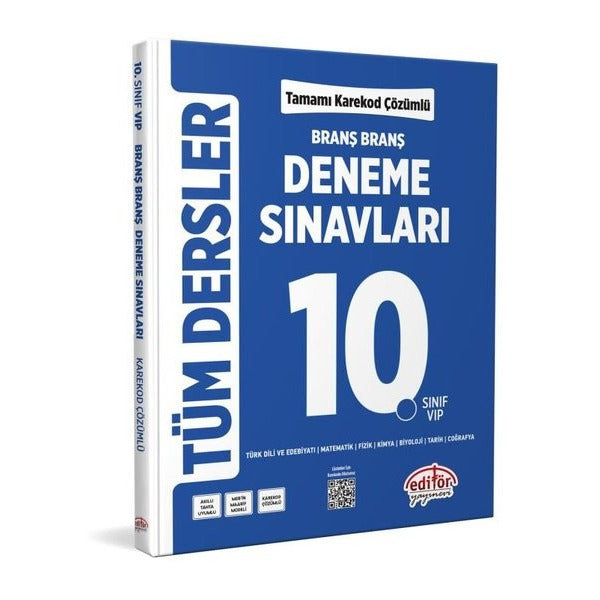 10. Sınıf Tüm Dersler Branş Branş Tamamı Çözümlü Deneme Sınavları