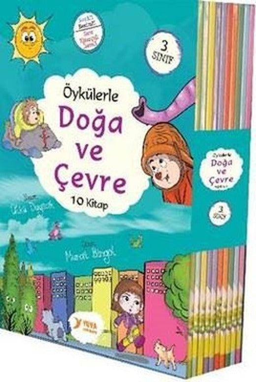 3.Sınıflar için Öykülerle Doğa ve Çevre-10 Kitap Takım | Yuva