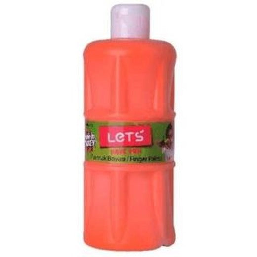 LETS Parmak Boyası 500 ml Turuncu | Lets