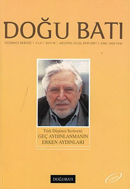 Doğu Batı Düşünce Dergisi Sayı: 16 - Geç Aydınlanmanın Erken Aydınları | Doğu Batı Dergileri (İnce Kapak)