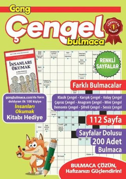Gong Çengel Bulmaca 12 | Maxi Yayıncılık (Ciltsiz)