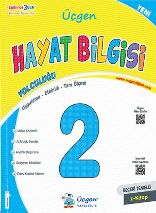 2. Sınıf Beceri Temelli Hayat Bilgisi Yolculuğu | Üçgen Yayınları (İnce Kapak)